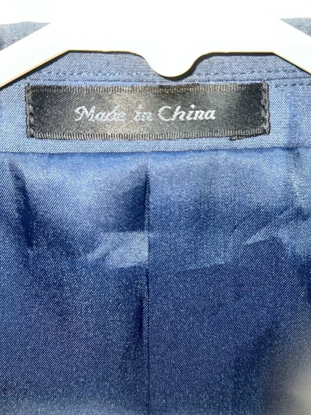 2 pc Calvin Klein Mens Blue Suit Two-Button Blazer 38R w Dress Pants 32W x32 - Picture 7 of 11